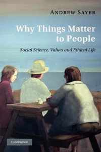 Why Things Matter to People