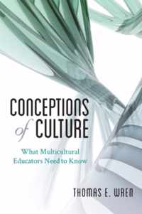 Conceptions of Culture