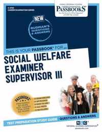 Social Welfare Examiner Supervisor III (C-4763)