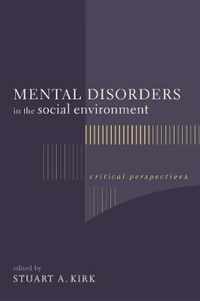 Mental Disorders in the Social Environment