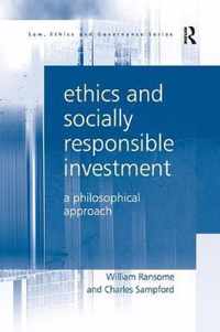 Ethics and Socially Responsible Investment