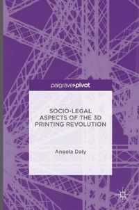 Socio Legal Aspects of the 3D Printing Revolution