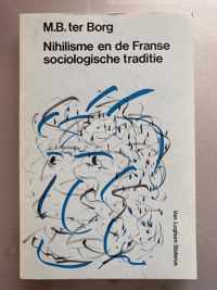 Nihilisme en Franse sociol.traditie