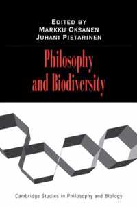 Cambridge Studies in Philosophy and Biology