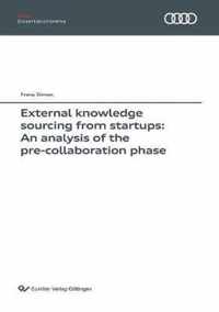 External knowledge sourcing from startups