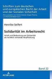 Solidaritaet im Arbeitsrecht