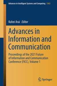 Advances in Information and Communication