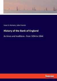 History of the Bank of England