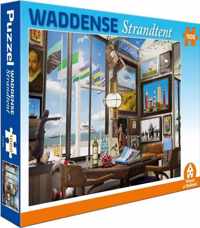 Waddense Strandtent (1000 Stukjes)