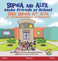 Sophia and Alex Make Friends at School