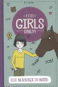 For girls only - SOS Manege in nood - Hetty van Aar - Hardcover (9789002261695)