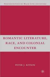 Romantic Literature, Race, and Colonial Encounter