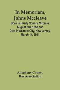 In Memoriam, Johns Mccleave
