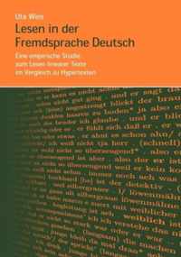 Lesen in der Fremdsprache Deutsch-Eine empirische Studie zum Lesen linearer Texte...