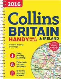 2016 Collins Handy Road Atlas Britain [new Edition]
