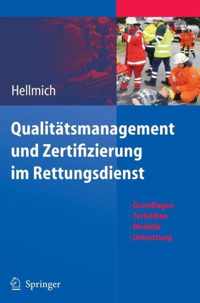 Qualitatsmanagement Und Zertifizierung Im Rettungsdienst