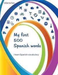 My first 500 Spanish words - I learn Spanish vocabulary