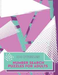 Number Search Puzzles For Adults