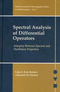 Spectral Analysis Of Differential Operators