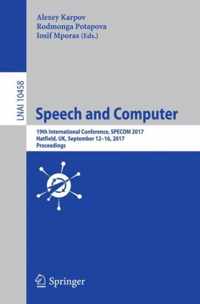 Speech and Computer