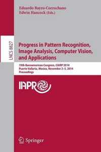 Progress in Pattern Recognition, Image Analysis, Computer Vision, and Applications