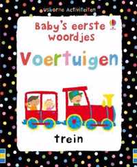 Usborne activiteitenkaarten: Baby's eerste woordjes voertuigen