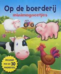 Op de boerderij minimagneetjes