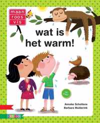 Maan roos vis  -   Wat is het warm!