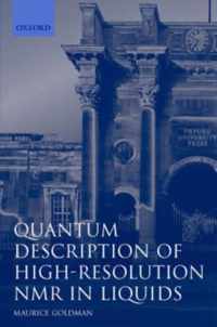 Quantum Description Of High-Resolution Nmr In Liquids