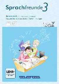 Sprachfreunde 3. Schuljahr - Ausgabe Süd - Arbeitsheft mit interaktiven Übungen