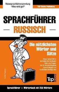 Sprachfuhrer Deutsch-Russisch Und Mini-Worterbuch Mit 250 Wortern