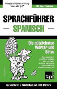 Sprachfuhrer Deutsch-Spanisch Und Kompaktworterbuch Mit 1500 Wortern