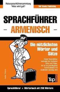 Sprachfuhrer Deutsch-Armenisch Und Mini-Worterbuch Mit 250 Wortern