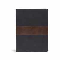 CSB Spurgeon Study Bible, Black/Brown LeatherTouch (R)