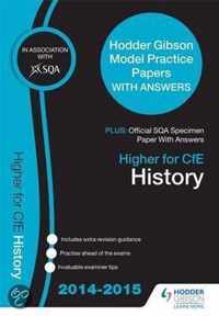 SQA Specimen Paper 2014 Higher for CFE History & Hodder Gibson Model Papers