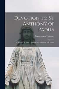 Devotion to St. Anthony of Padua