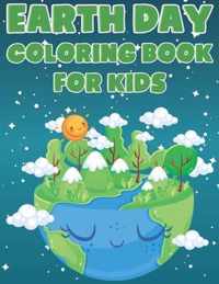 Earth Day Coloring Book For Kids