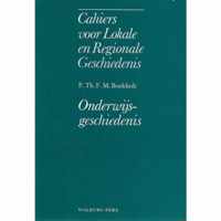 Cahiers voor lokale en Regionale geschiedenis