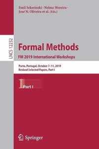 Formal Methods. FM 2019 International Workshops