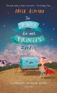 De jongen die met piranha's zwom