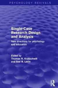 Single-case Research Design and Analysis