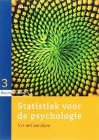 Statistiek Voor De Psychologie / 3 Variantieanalyse