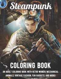 Steampunk Coloring Book