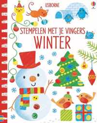 Stempelen met je vingers 1 -   Stempelen met je vingers Winter