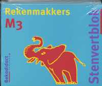 Stenvertblok  - Rekenmakkers set 5 ex M3 Leerlingenboek