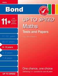 Bond Up to Speed Maths Tests and Papers 9-10 Years