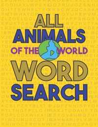 All animals of the world word search