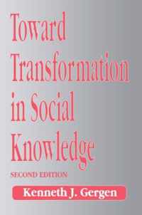 Toward Transformation in Social Knowledge