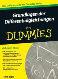 Grundlagen der Differentialgleichungen fur Dummies