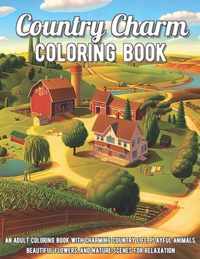 Country Charm Coloring Book